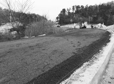 苏州市首试“垃圾残渣”为农村公路升级改造项目