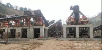 江西时产1000吨机制砂生产线加快建设