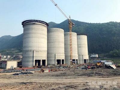 华新水泥（长阳）时产2000吨骨料生产EPCO项目紧张施工中！