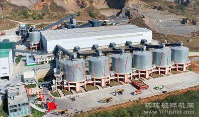 鑫金山又一年产千万吨级超大规模砂石骨料线投产！