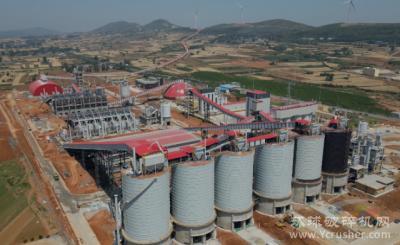 宜阳中联同力新材料年产1000万吨砂石骨料生产线试生产成功