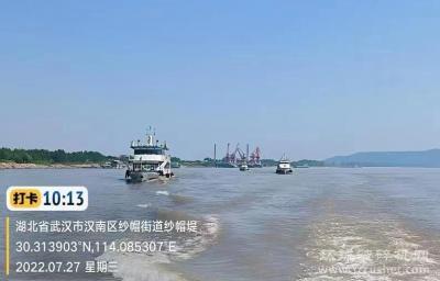 江河水位持续走低，武汉加强非法采砂管控
