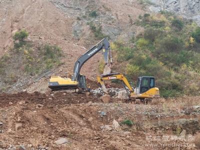 秦新矿业协助石料厂完成老矿地质环境治理