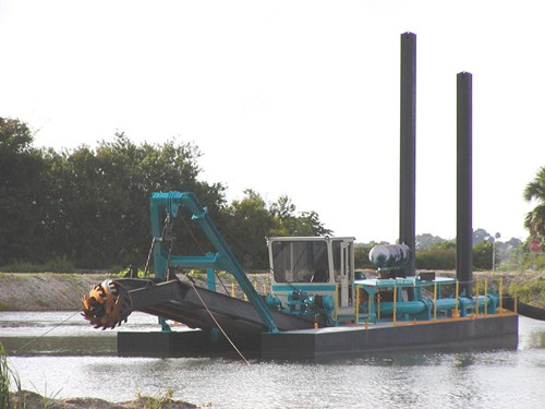 河道清淤船|绞吸式挖泥船|码头清淤机械设备产品图片