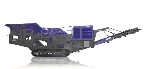 克林曼MR 122 Z油电双动力型移动反击式破碎设备