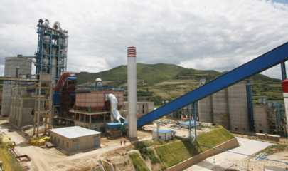 山西晋兴奥隆建材4500吨熟料生产线正式点火投产运营