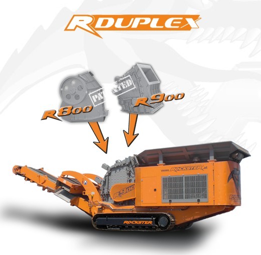 R800 R900 Duplex System 颚式-反击式破碎单元互换系统产品图片