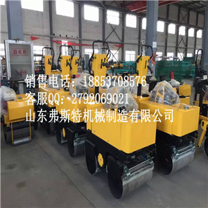 手推式压路机价格双轮压实机厂家产品图片
