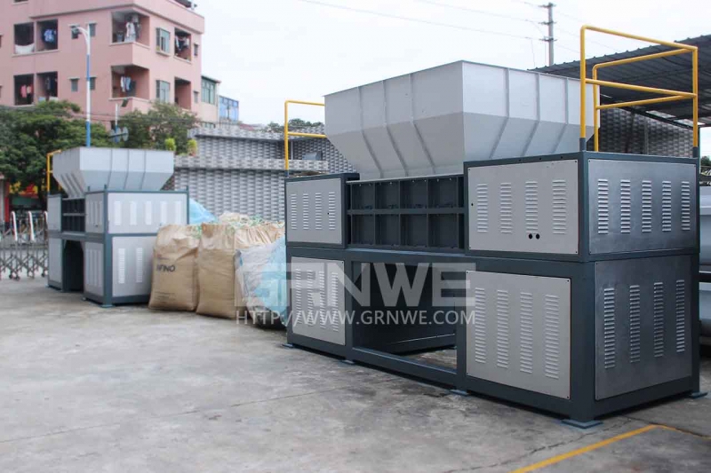 湖南废旧IBC吨桶单轴撕碎机价格