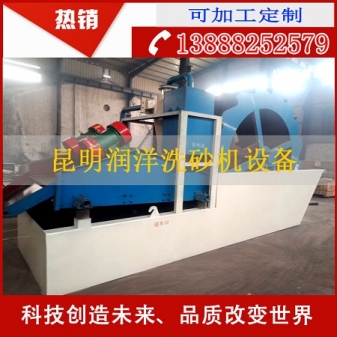 单槽双槽多槽洗砂机价格图片运行