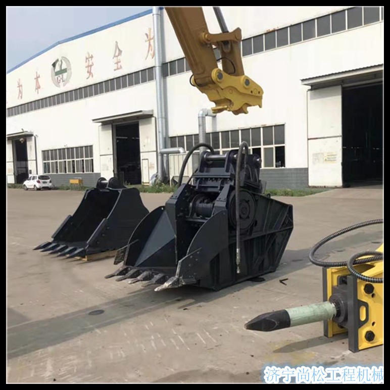 厂家大量优惠供应挖斗挖掘机液压破碎斗