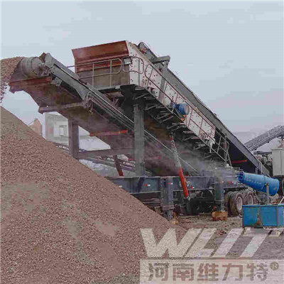 河南新款柴油发电移动制沙设备厂家报价产品图片