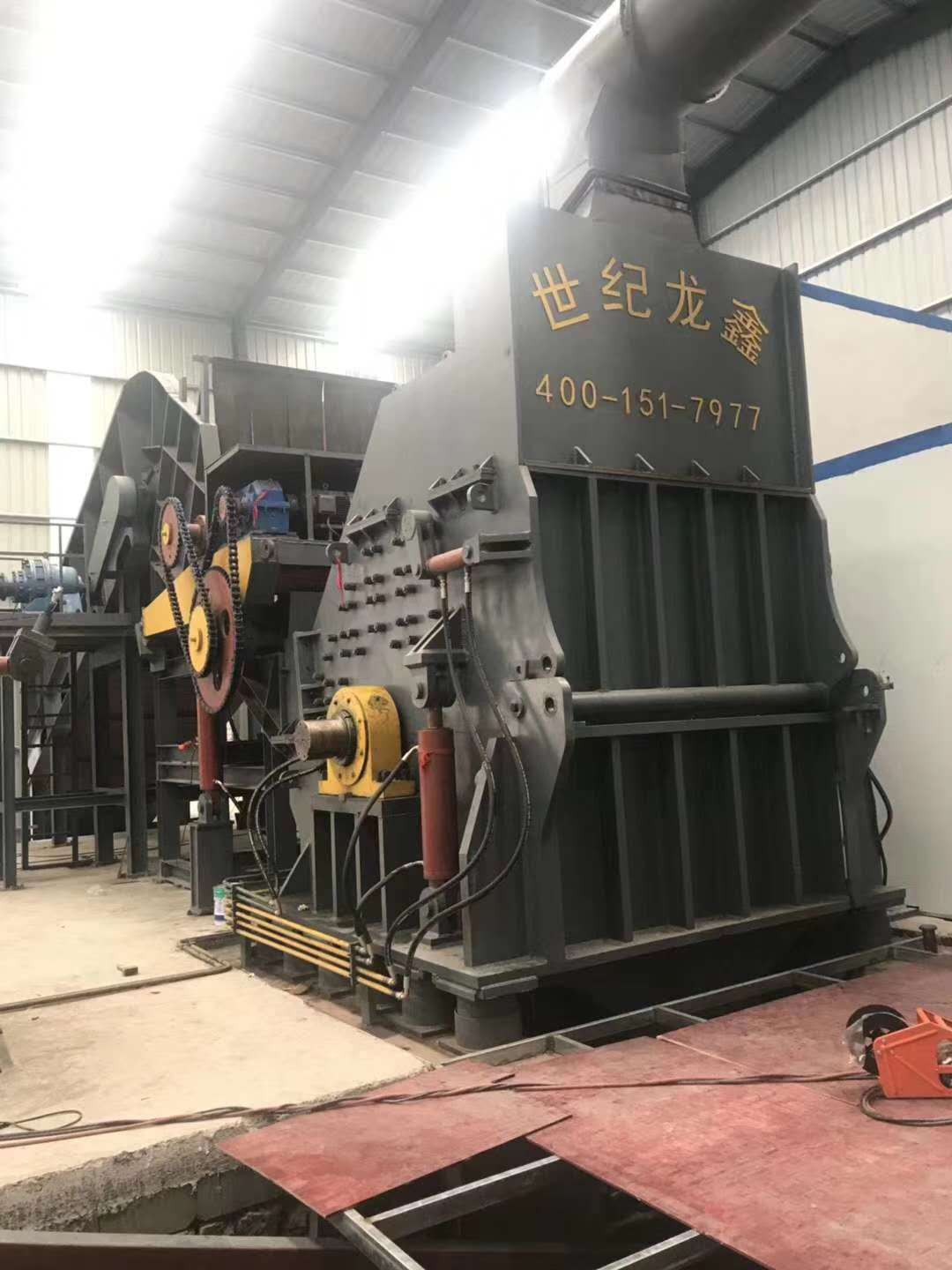 废铁破碎机 废钢破碎厂家 废钢破碎机价格-山东龙鑫机械厂家产品图片
