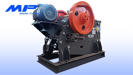 PEV80颚式破碎机矿石粗碎鄂破设备金矿石风化岩建筑石料破碎