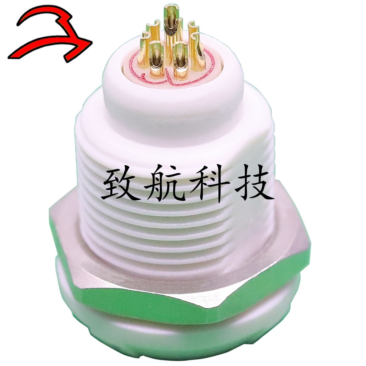 惠州致航EGG ECG 0B 1B 2B自锁防水连接器