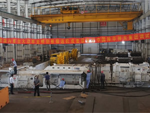 天明机械大功率变频刮板输送机在中国神华神东煤炭集团试车成功