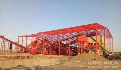 西北机制砂石产业发展迅猛，时产1000吨精品砂石骨料项目正式开业投产！