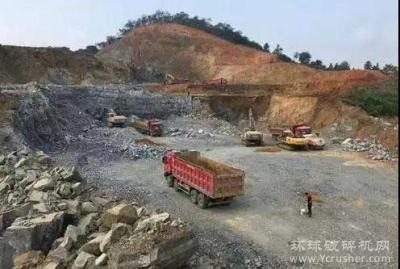 浙江宁波新建年产1400万吨砂石料项目，山体直接开平！