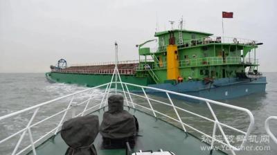 杭州严打击非法采沙船舶！