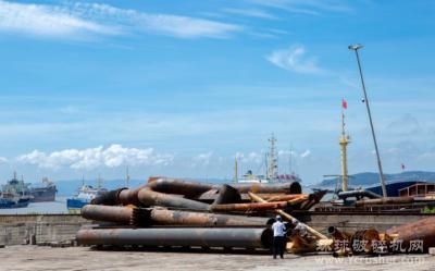 创浙江省记录！7000总吨“三无”运砂船在温被拆解