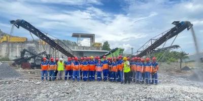 历时4个月，华新水泥柬埔寨公司矿山废石资源综合利用项目投产！