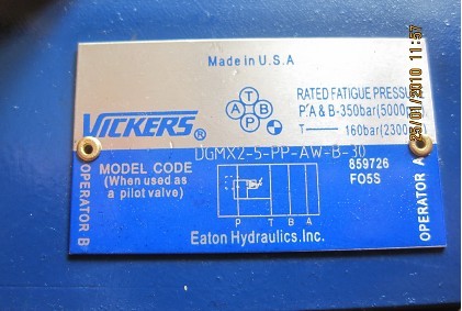 4525V-50A21-1CC威格士电液换向阀