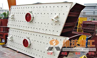 圆振动筛——专业石料生产筛分设备产品图片