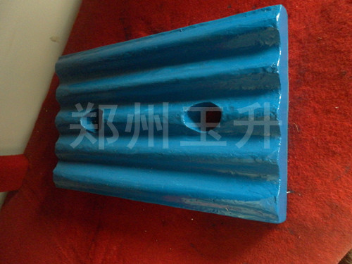 郑州玉升供应优质耐磨配件反击衬板 质优价廉 欢迎定制