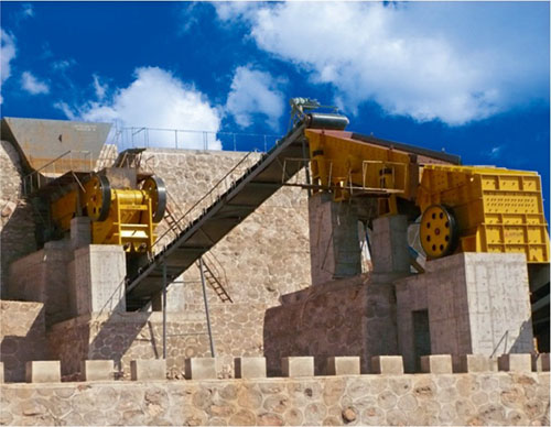供应力迈时产180-230吨石料生产线