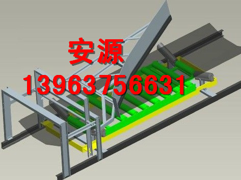 犁式卸料器组成部分	电液动犁式卸料器