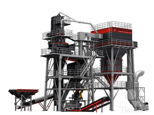 楼式制砂机 干混砂浆制砂楼 干法制砂系统产品图片