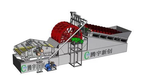 TX-LX-大型洗砂脱水回收一体机