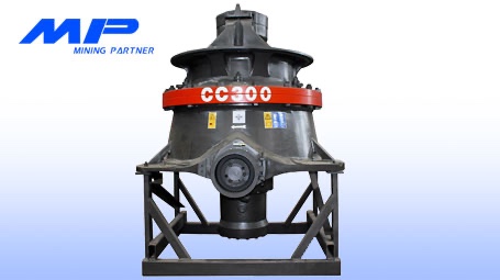 CC300-H型液压圆锥破碎机用于砂石骨料机制砂破碎粗碎细碎
