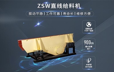 德睿ZSW系列直线振动给料机放矿机
