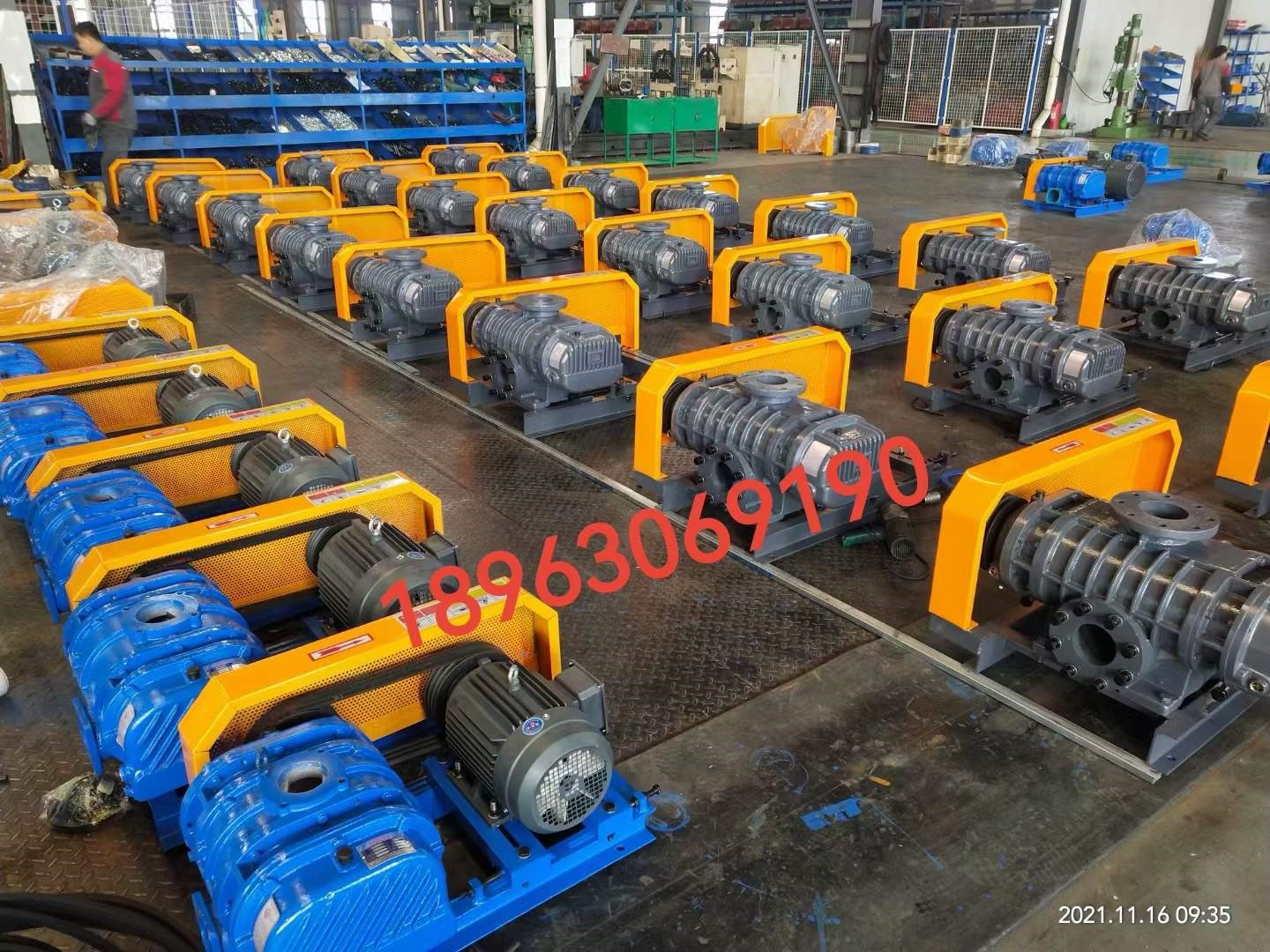 HDSR65章丘罗茨风机反洗风机生产厂家产品图片