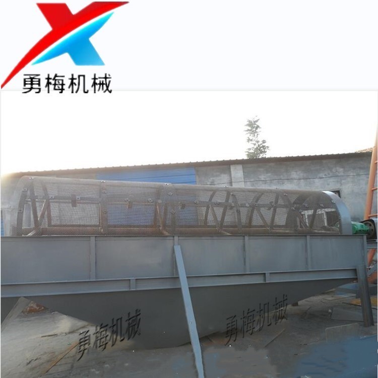 扬州木屑 煤渣无轴滚筒筛选机产品图片