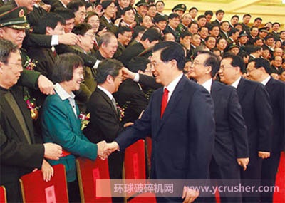 党和国家领导人出席2011年度国家科学技术奖励大会
