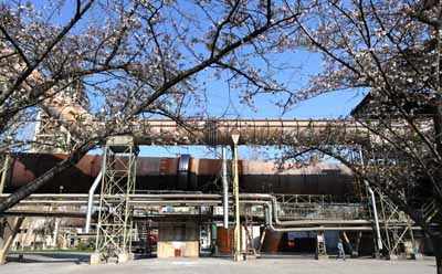 宁国水泥厂生产现场优美整洁