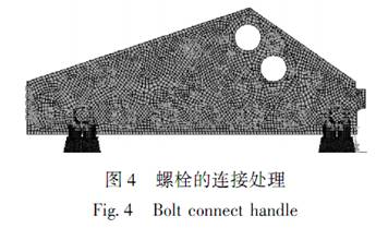 大型振动筛螺栓的连接处理