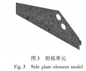 大型振动筛侧板单元