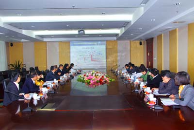 安徽省联合调研组到海螺集团就CKK垃圾处理项目推广作专题调研