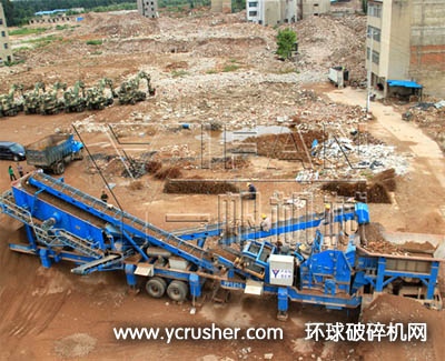 《我爱发明》栏目走进反击破移动破碎站一帆昆明客户现场
