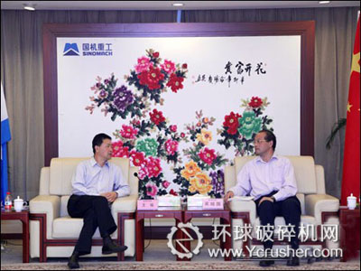 国机重工吴培国会见绵阳市副市长王瑜一行