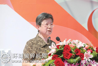 原国家科技部部长朱丽兰致辞