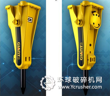 惊天液压整体式液压破碎锤