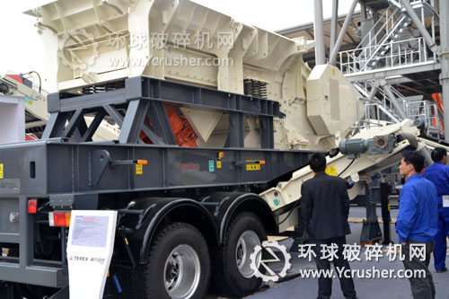 TEREX |南方路机CSW1080J轮胎式颚式破碎站