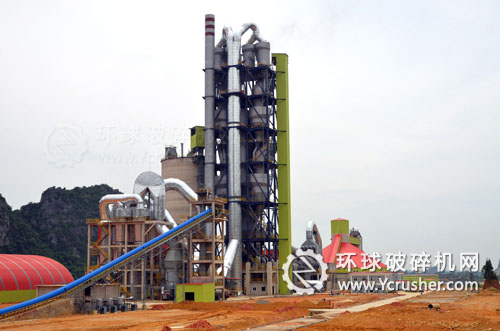 合肥院承建的越南广福日产5000吨水泥熟料EPC总包工程顺利点火