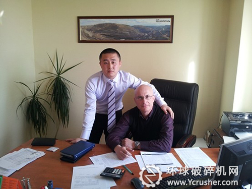 Misha在俄罗斯拜访客户