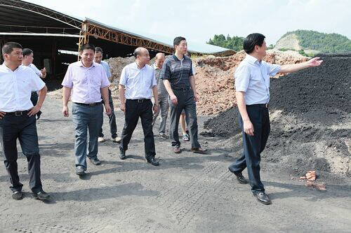 洪关良副区长带队赴永康、黄岩考察建筑垃圾处置工作