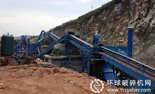 郑州鼎盛总承包建设葛洲坝松滋水泥时产800吨砂石骨料生产线